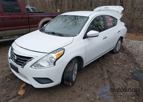 2016 Nissan Versa 1.6 S/1.6 S+/1.6 Sl/1.6 Sv z USA, uszkodzony, nr VIN 3N1CN7AP2GL846021